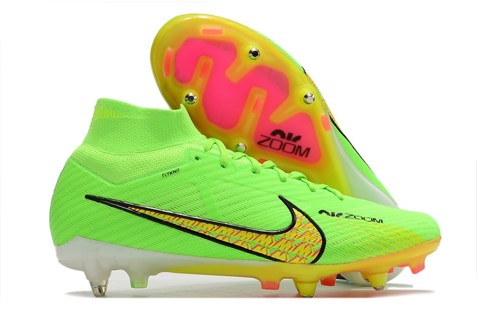 Nike Air Zoom Mercurial Superfly IX Elite SG - vert jaune